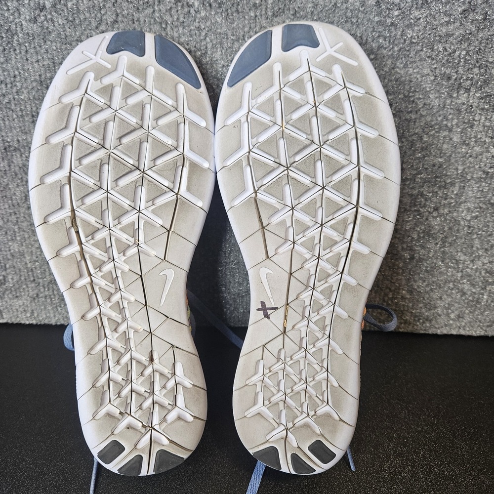 Nike Women's Free RN Flyknit Sneakers Size 8.5 #831070-405 Running Training - Picture 6 of 9